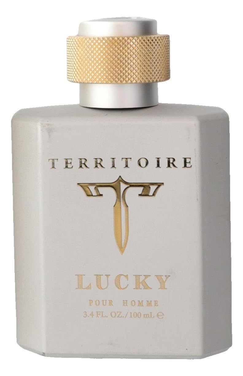 Territoire Lucky Eau de Parfum Spray for Men, 3.4 Ounce / 100 ml Beauty & Personal Care Territoire