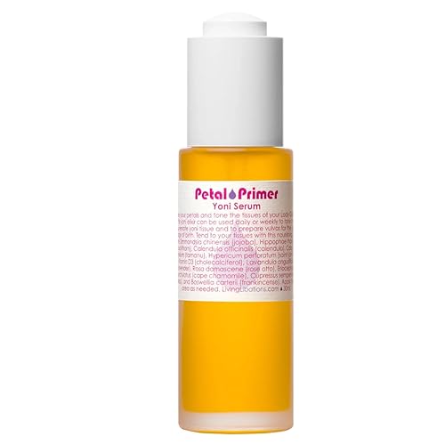 Living Libations - Organic Petal Primer Yoni Serum | Natural, Wildcrafted, Vegan Clean Beauty (1 fl oz | 30 mL) Beauty & Personal Care LIVING LIBATIONS