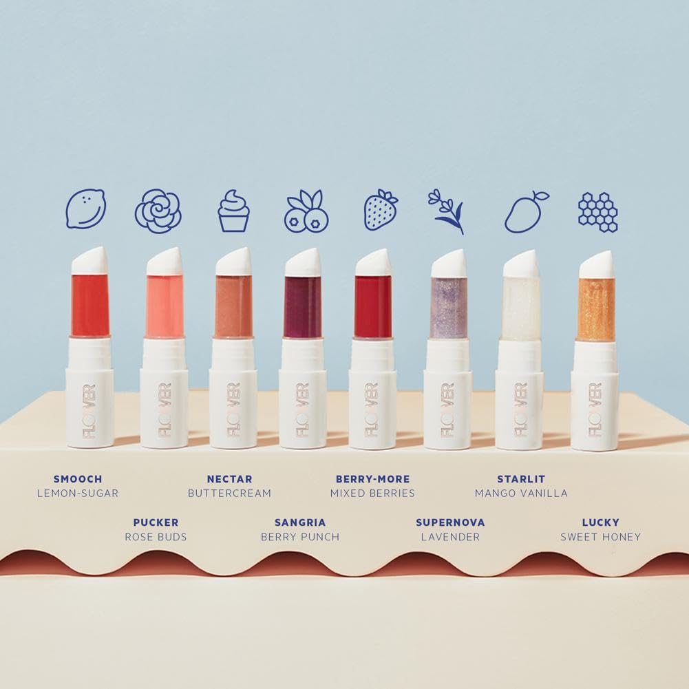 FLOWER Beauty By Drew Barrymore Perfect Pout Hydrating Lip Mask - Soothes + Softens Lips + Natural-Looking Tint - Recovery Lip Treatment + Moisturizes Beauty & Personal Care FLOWER BEAUTY