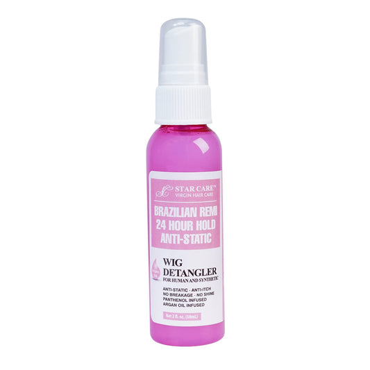 STAR CARE Brazilian Remi 24 Hour Hold Anti-Static Detangler Spray (Wig Detangler Spray) Beauty & Personal Care STAR CARE
