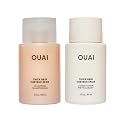 OUAI Thick Hair Shampoo & Conditioner Set, Travel Size - Moisturizing Shampoo & Conditioner - With Keratin, Marshmallow Root, Shea Butter & Avocado Beauty & Personal Care OUAI