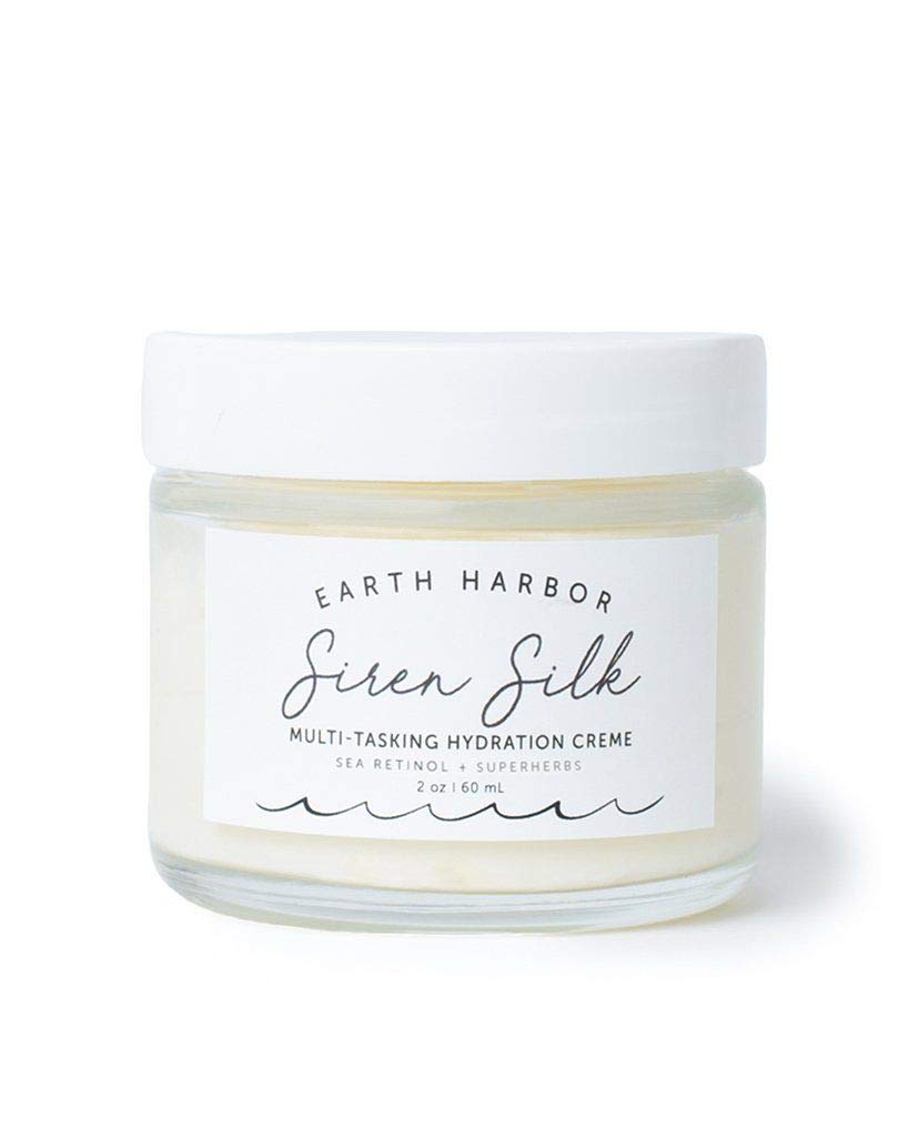 Earth Harbor SIREN SILK Multi-Tasking Hydration Creme Packed with 20 Botanical Actives, Vegan & Cruelty-Free Night Cream with Sea Retinol Alternative Beauty & Personal Care Earth Harbor