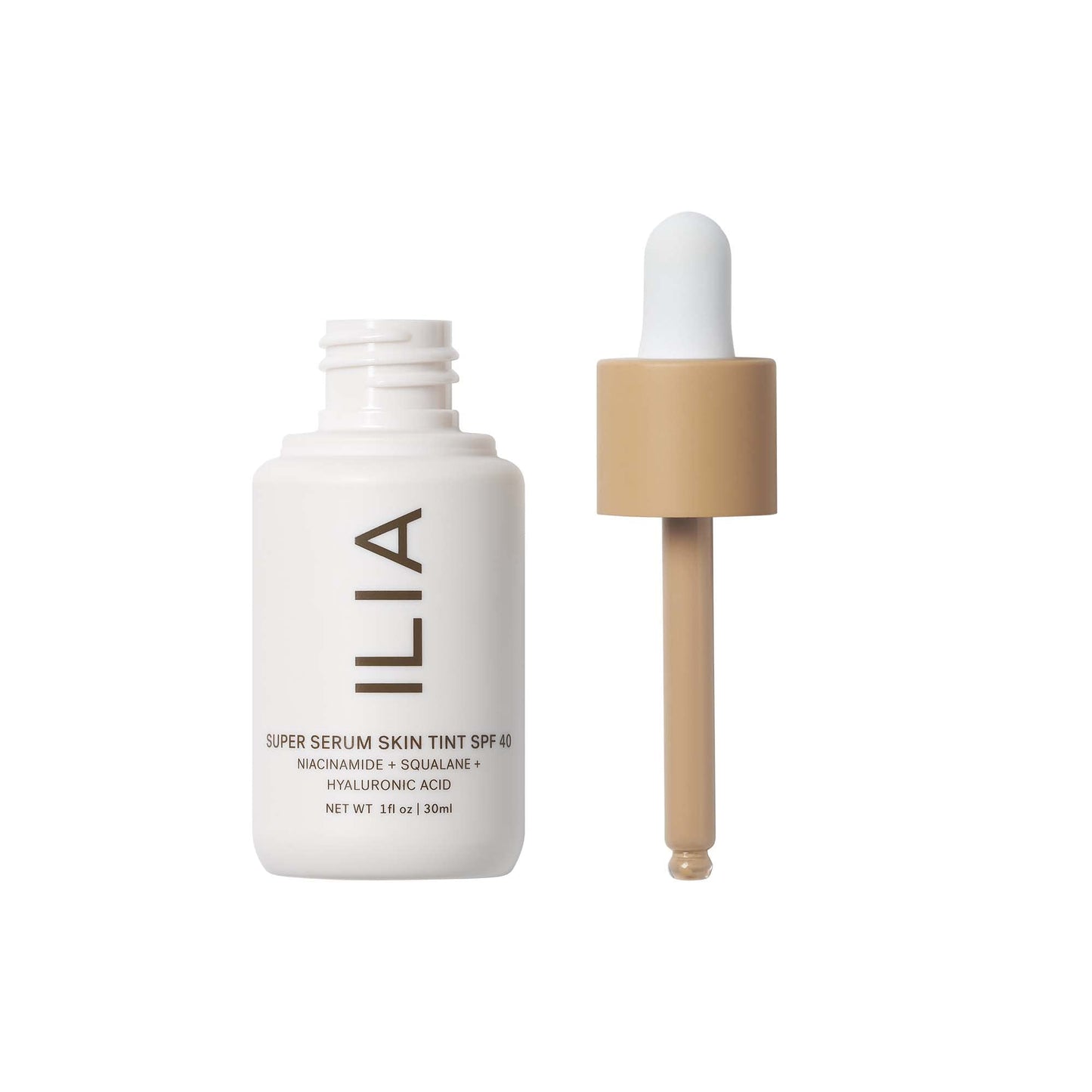 ILIA - Super Serum Skin Tint SPF 40 | Non-Comedogenic, Vegan, Lightweight to Help Against Blue Light, + Pollution while Hydrating, Smoothing, + Beauty & Personal Care ILIA