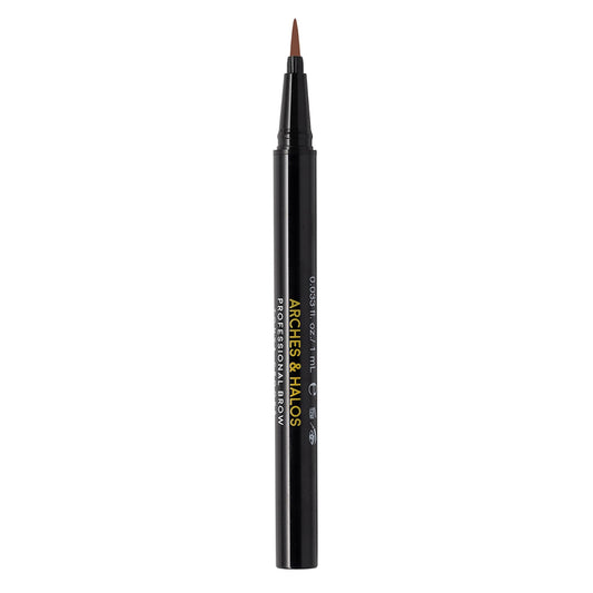 Arches and Halos Fine Bristle Tip Pen - Eyebrow Pencils for Women - Vegan Brow Pencil - Smudge-Proof, Buildable Formula - Auburn - 0.02 oz Beauty & Personal Care Arches & Halos