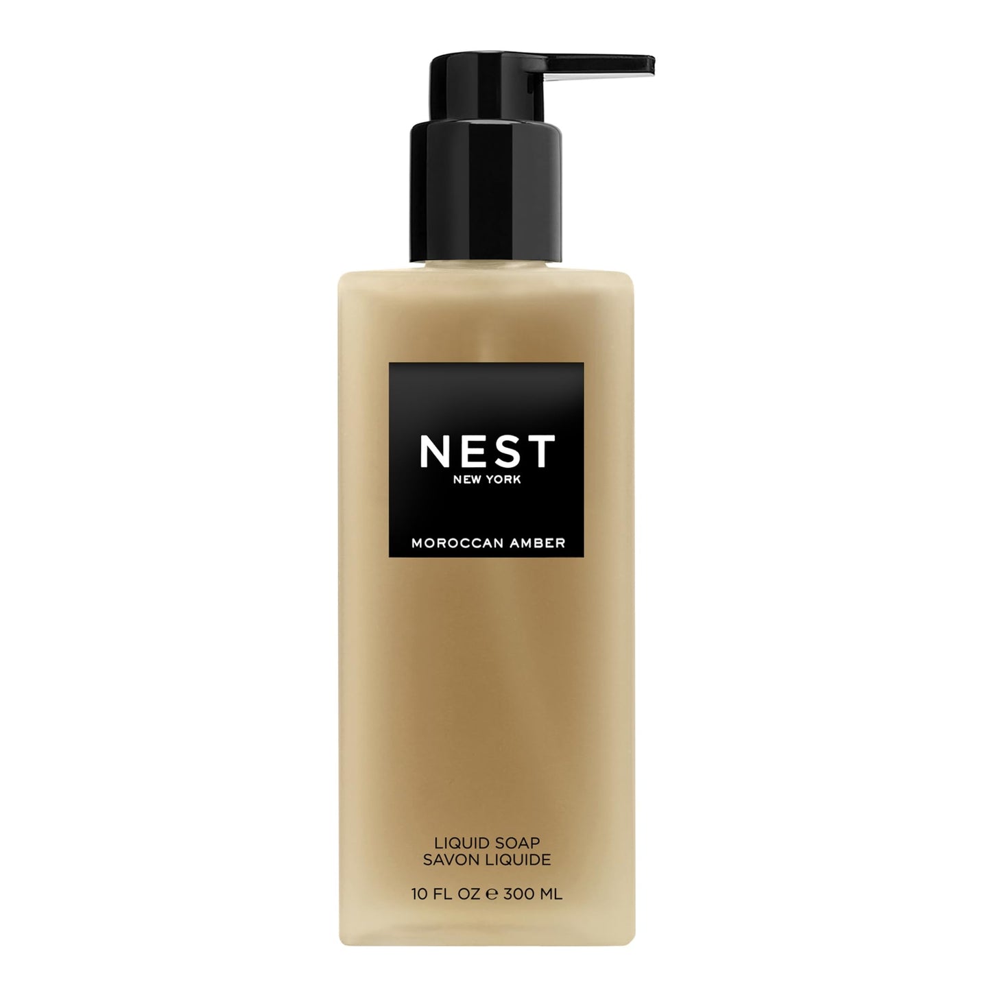 NEST New York Liquid Soap, Moroccan Amber - 10 fl oz - Cleanses & Nourishes Skin - Approx. 300 Pumps Per Bottle - Gluten Free & Cruelty Free Beauty & Personal Care NEST New York
