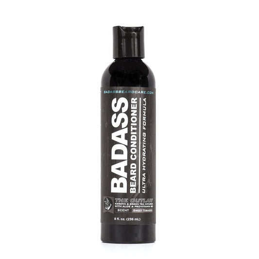 Badass Beard Care Beard Conditioner For Men - THE OUTLAW, 8oz - Made of Natural Ingredients for A Healthy, Soft, & Itch Free Beard and Mustache Beauty & Personal Care Badass Beard Care