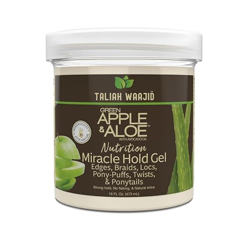 Taliah Waajid Green Apple & Aloe Nutrition Miracle Hold Gel 16oz (T028) Beauty & Personal Care Taliah Waajid black earth products