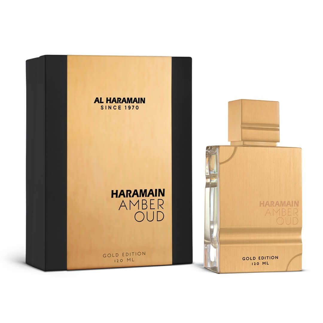 Al Haramain Al Harmain amber oud gold edition unisex 4.0 Ounce eau de parfum spray, 4.0 Ounce Beauty & Personal Care Al Haramain