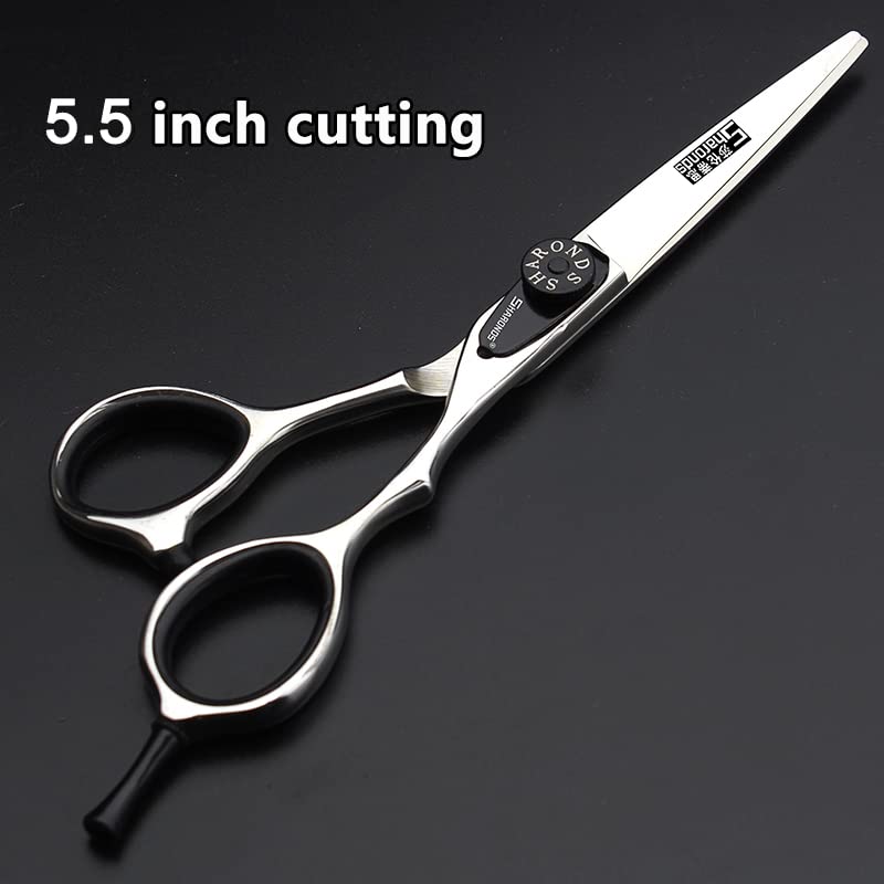 5.5Inch Japanese 440C Laser Hair Cutting Salon Professional Hairdresser Thinning Haircuts Set