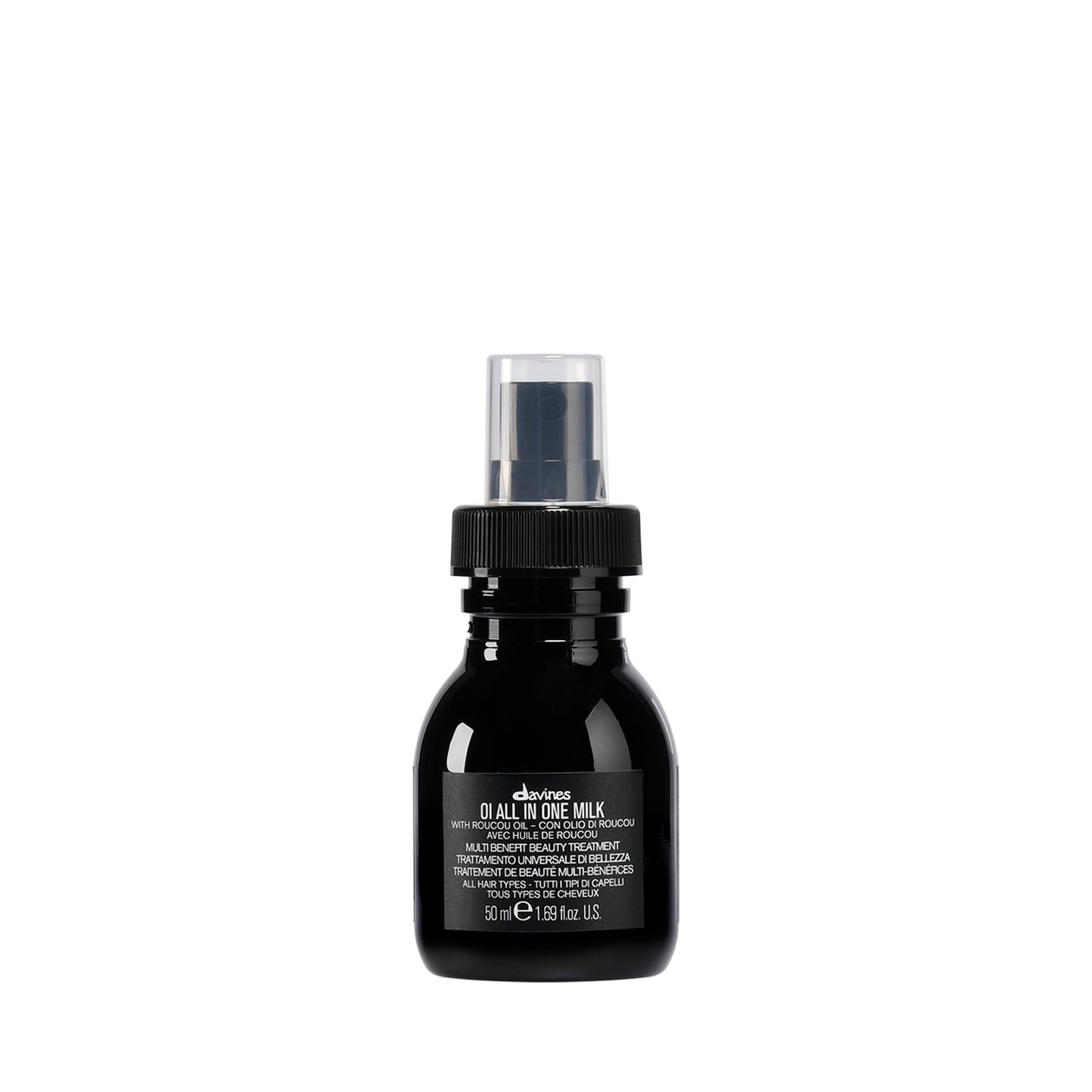 Davines OI All in One Milk | Leave-in Conditioner Spray | Powerful Hair Detangler + Heat Protection | Smoothes Frizzy Hair, 1.69 Fl oz Beauty & Personal Care Davines