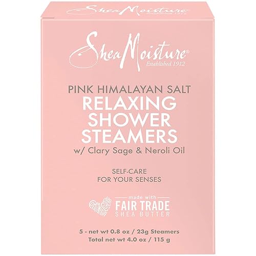 Pink Himalayan Salt Relaxing Shower Steamers - Clary Sage & Neroli Oil (4 Ounces) Beauty & Personal Care SheaMoisture