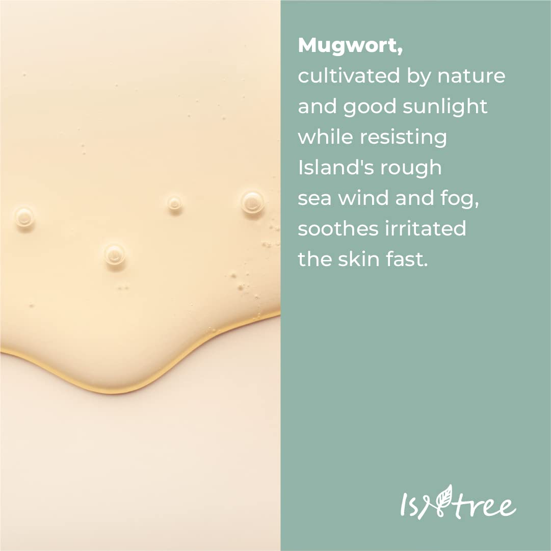 ISNTREE Mugwort calming Ampoule 50ml 1.69 fl.oz | Soothes sensitive skin | Replenishes moisture Beauty & Personal Care IsNtree