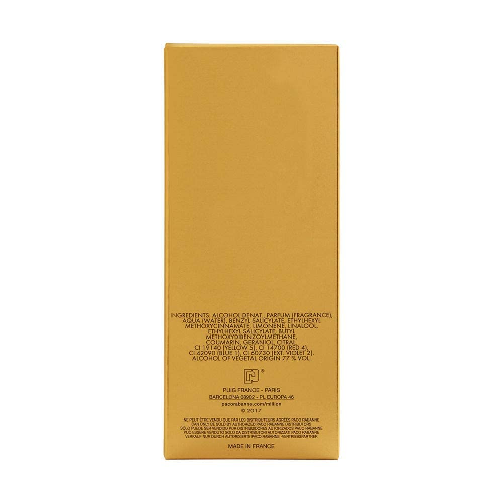 Paco Rabanne One Million Lucky Eau De Toilette Spray For Men, 3.4 Ounce Beauty & Personal Care paco rabanne