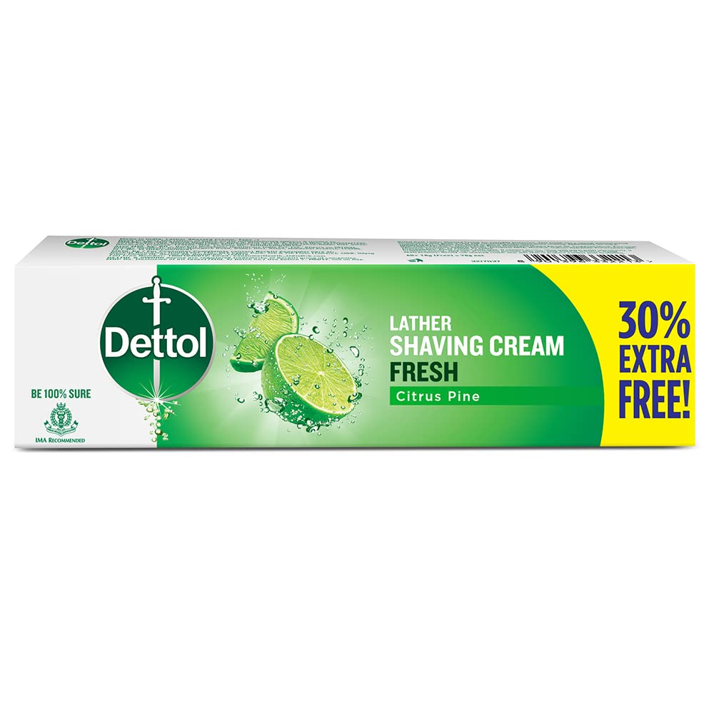 Dettol Everyday Protection fresh Lather Shaving Cream 78g Beauty and Personal Care Dettol
