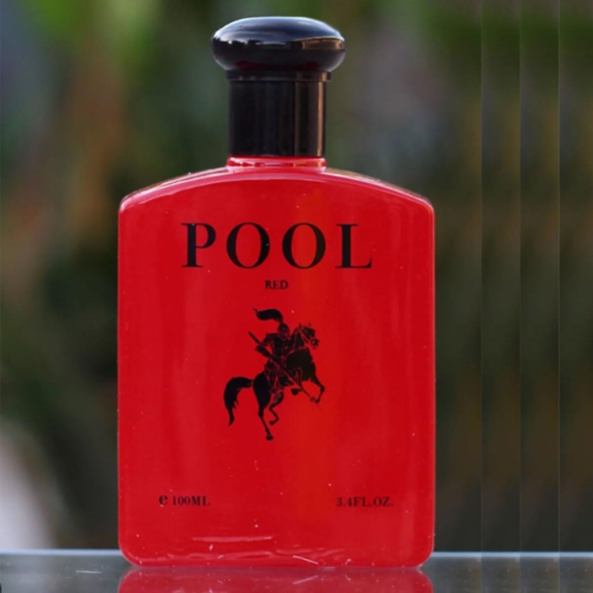 EBC Perfume Pool Red Men Perfume 100ml Eau De Parfum Vaporisateur Spray - Rich woods Essential Oil From France Beauty & Personal Care EBC Perfume