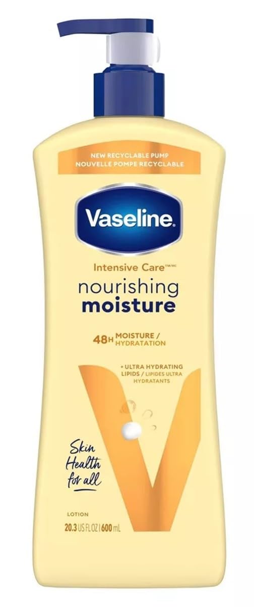Vaseline Intensive Care Lotion Essential Healing 20.3 Ounce (600ml) (2 Pack) Beauty & Personal Care Dove