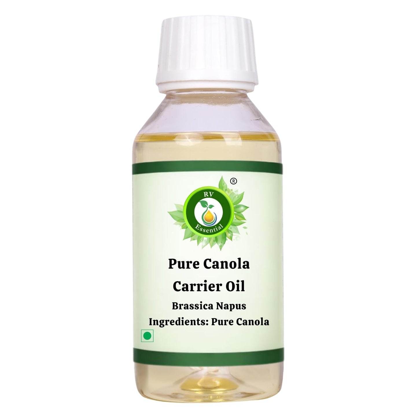 R V Essential Pure Canola Carrier Oil 100ml (3.38oz)- Brassica Napus (100% Pure and Natural Cold Pressed) Beauty and Personal Care R V Essential