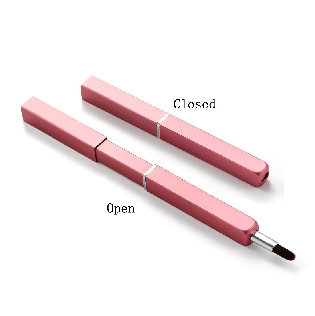 Exquisite Professional Lip Brush Applicators-Retractable Lipstick Brushes- Lipstick Gloss Makeup Brush Tool For Women and Girls (Pink) Beauty & Personal Care Liasun