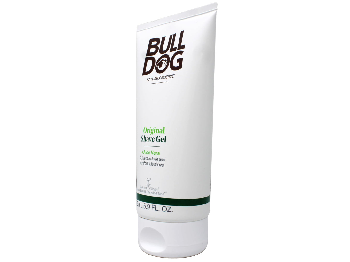 Bulldog Original Shave Gel for Men, Aloe Vera Enriched, Delivers a Close & Comfortable Shave, 95% Natural Origin, 5.9 fl oz (Pack of 3) Beauty and Personal Care Bulldog Skincare for Men