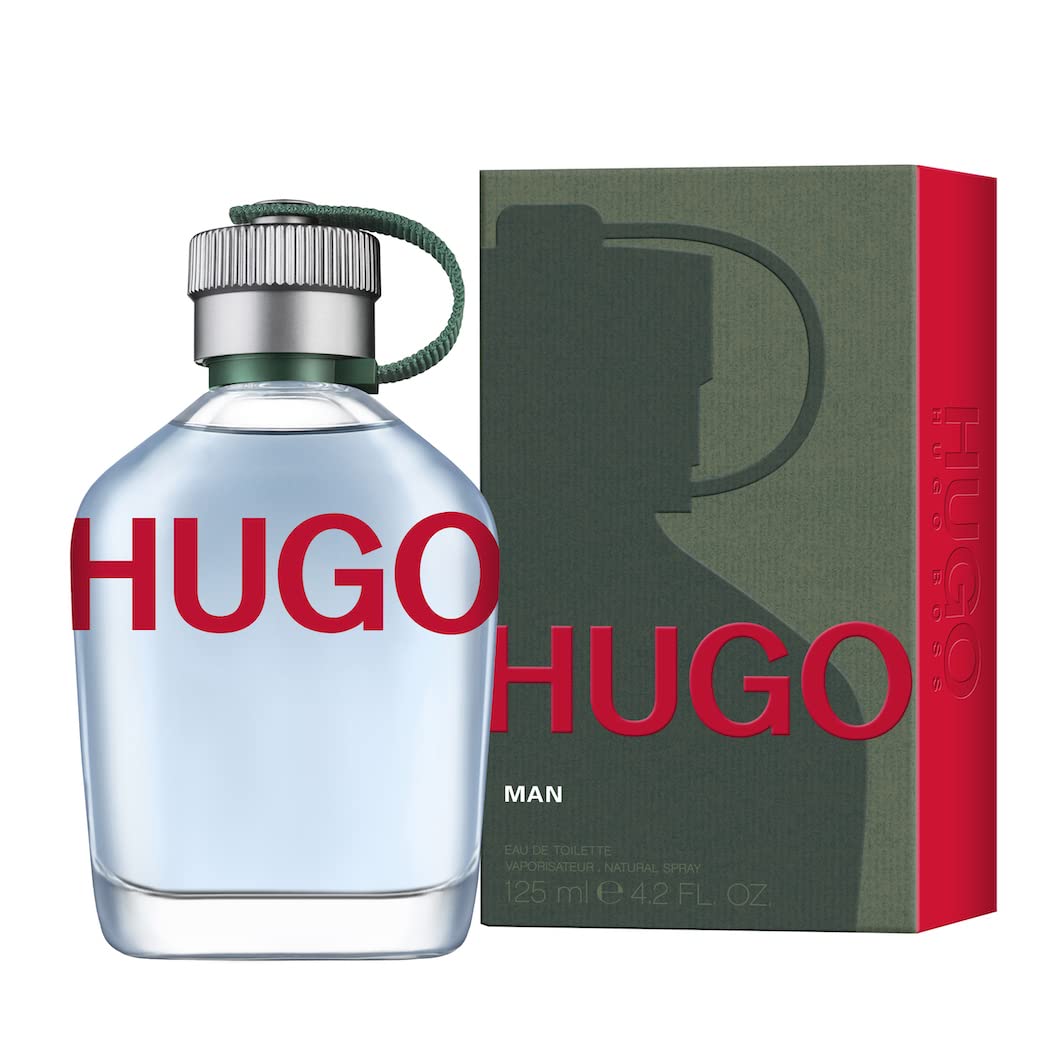 Hugo Boss Hugo Man Eau de Toilette - Fresh Aromatic Cologne - With Notes of Green Apple & Fir Balsam - Long Lasting Fragrance for Everyday Wear Beauty & Personal Care Hugo Boss