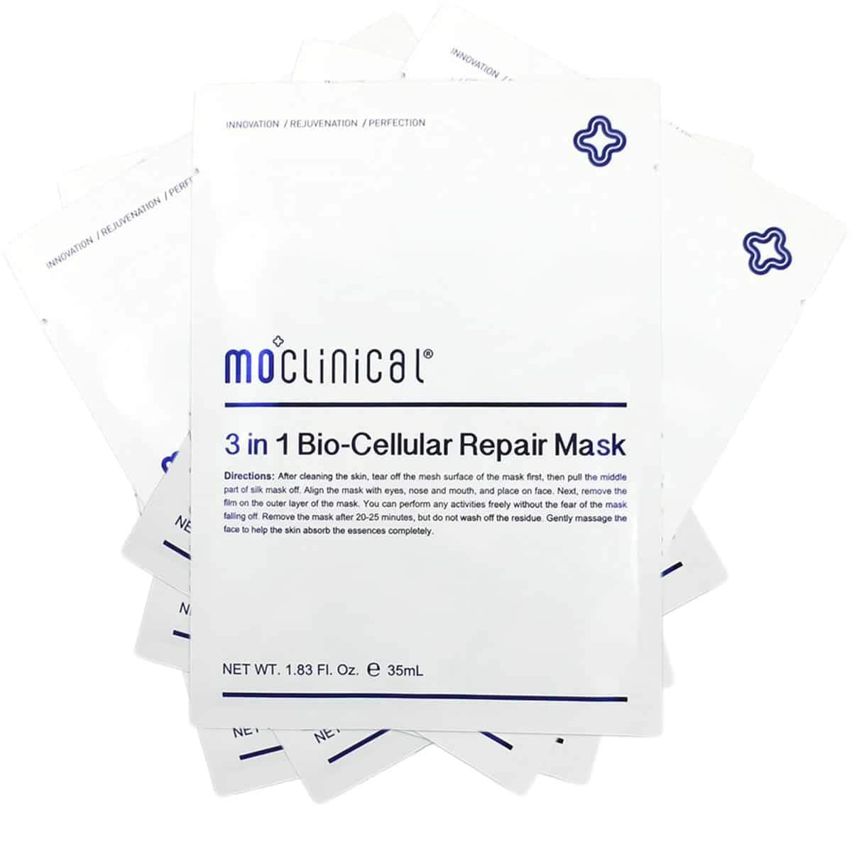 MO Clinical 3 in 1 Bio-Cellular Repair Mask, 5 PCs/Box Beauty & Personal Care MO Clinical