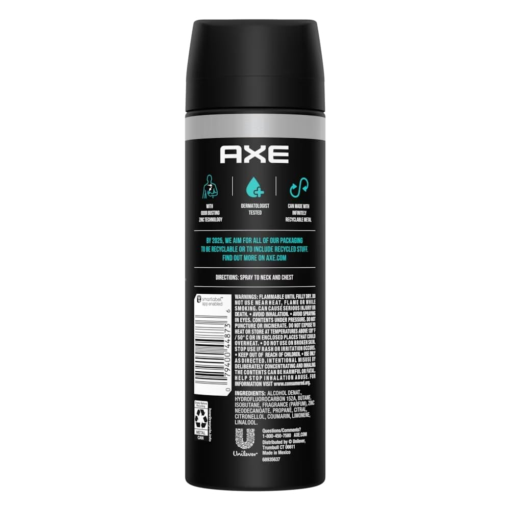 Apollo XL Deodorant Body Spray Beauty and Personal Care AXE