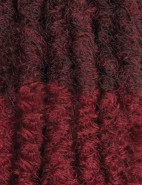 Outre Purple Pack Brazilian Premium Human Hair Blend Feather Crochet Braid - Dominican 18" (2T1B/425)