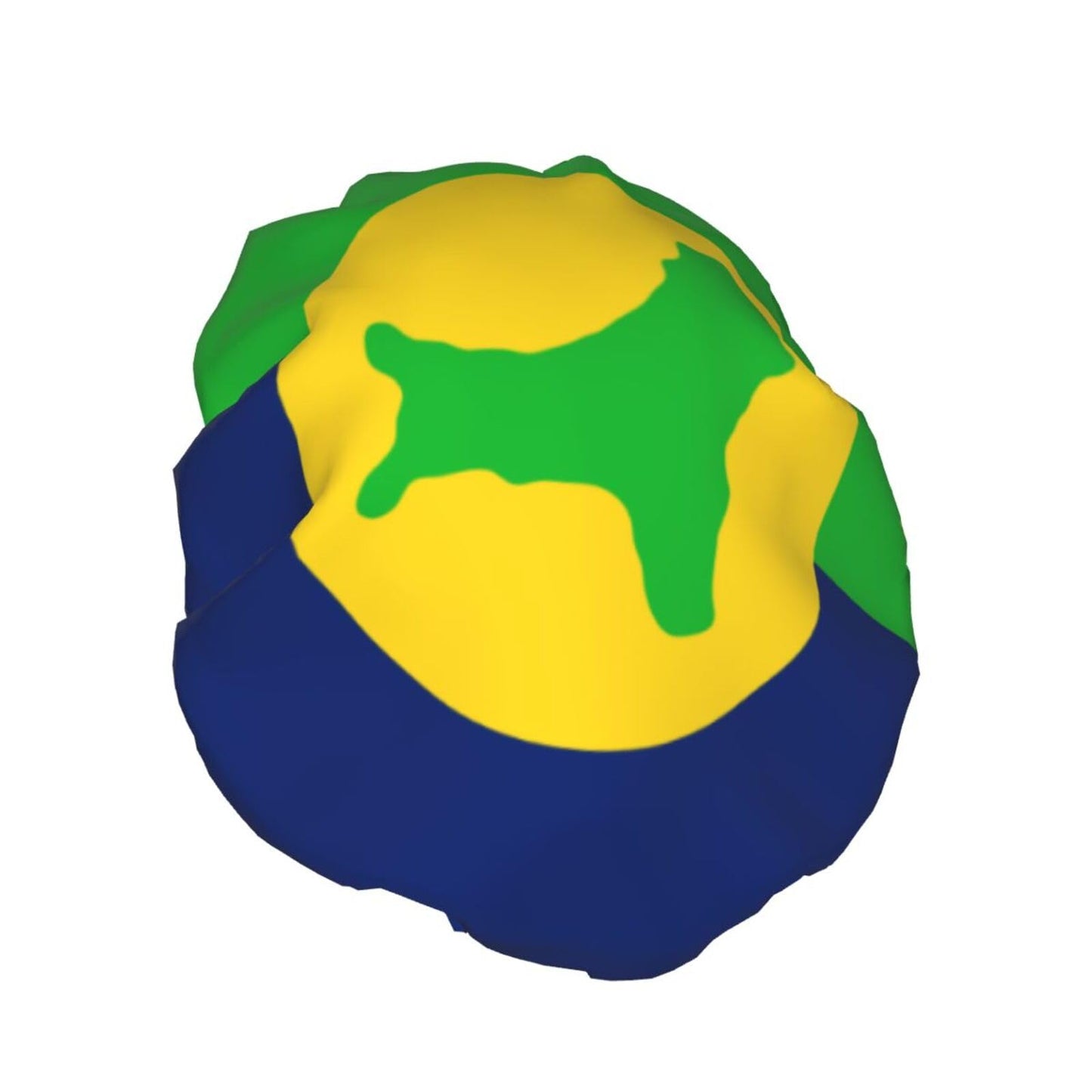 Christmas Islands Flag Prints Shower Cap Double Layer Lined Waterproof Bathing Shower Hat Beauty and Personal Care Hayyett