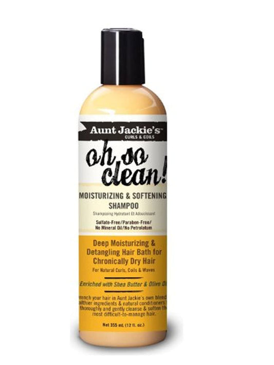 Aunt Jackie's oh so clean! 6oz - Moisturizing & Softening Shampoo Beauty & Personal Care Aunt Jackie's