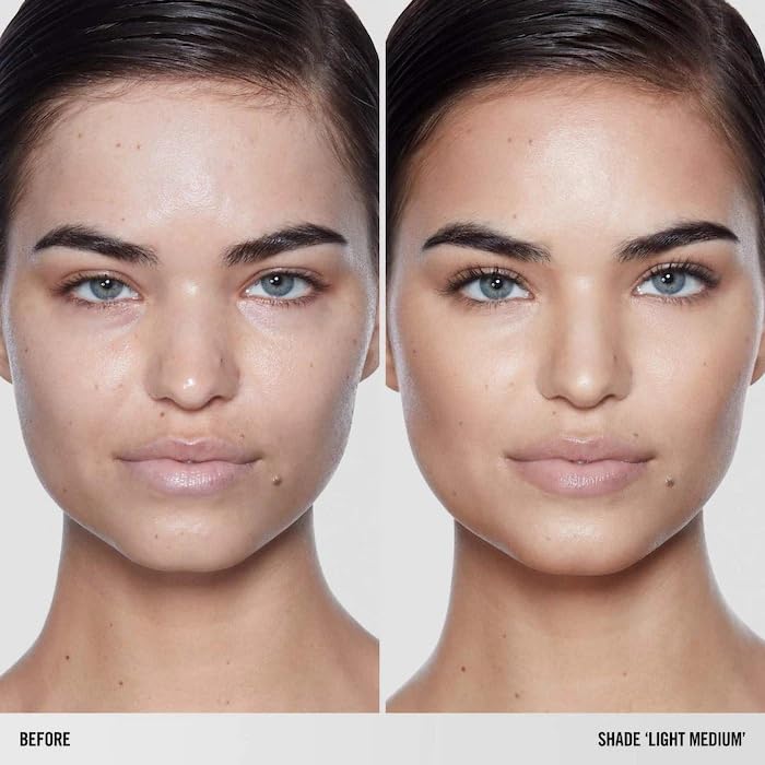 MAKEUP BY MARIO Softsculpt Transforming Skin Enhancer in Light-Medium Shade - Radiant Finish for Light to Light-Medium Skin Tones - Full Size 0.18