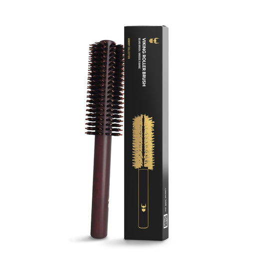 The Beard Struggle Viking Roller Brush - Heat-Resistant Round Hair Brush for Styling Hair or Beard - Reduce Frizz & Tangles - Beard Brush for Men Beauty and Personal Care The Beard Struggle