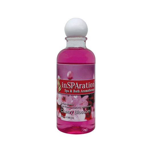 inSPAration Spa and Bath Aromatherapy 112X Spa Liquid, 9-Ounce, Cherry Blossom,Pink Beauty & Personal Care InSPAration