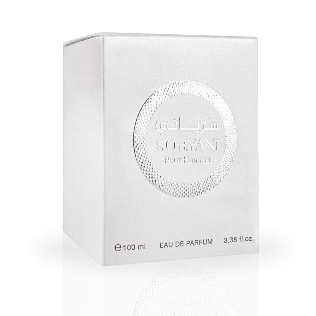RASASI Soryani Eau De Parfum Men Spray 100ML (3.38 OZ) - Arabian Perfume With Refreshing, Citrusy and Floral Fragrance - Long Lasting, Captivating Beauty & Personal Care RASASI