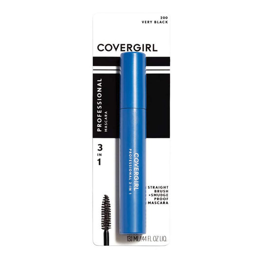 Cover Girl 47018 200vblk Very Black Ao Straight Brush Mascara