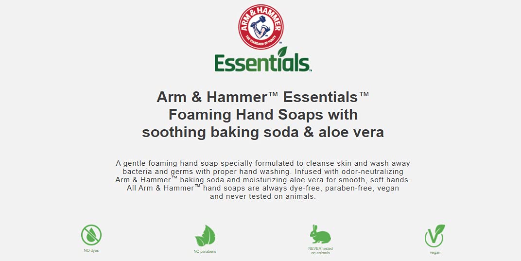 Arm & Hammer Essentials Liquid Hand Soap Refill Lavender Vanilla 32 Fl0z Beauty & Personal Care Arm & Hammer