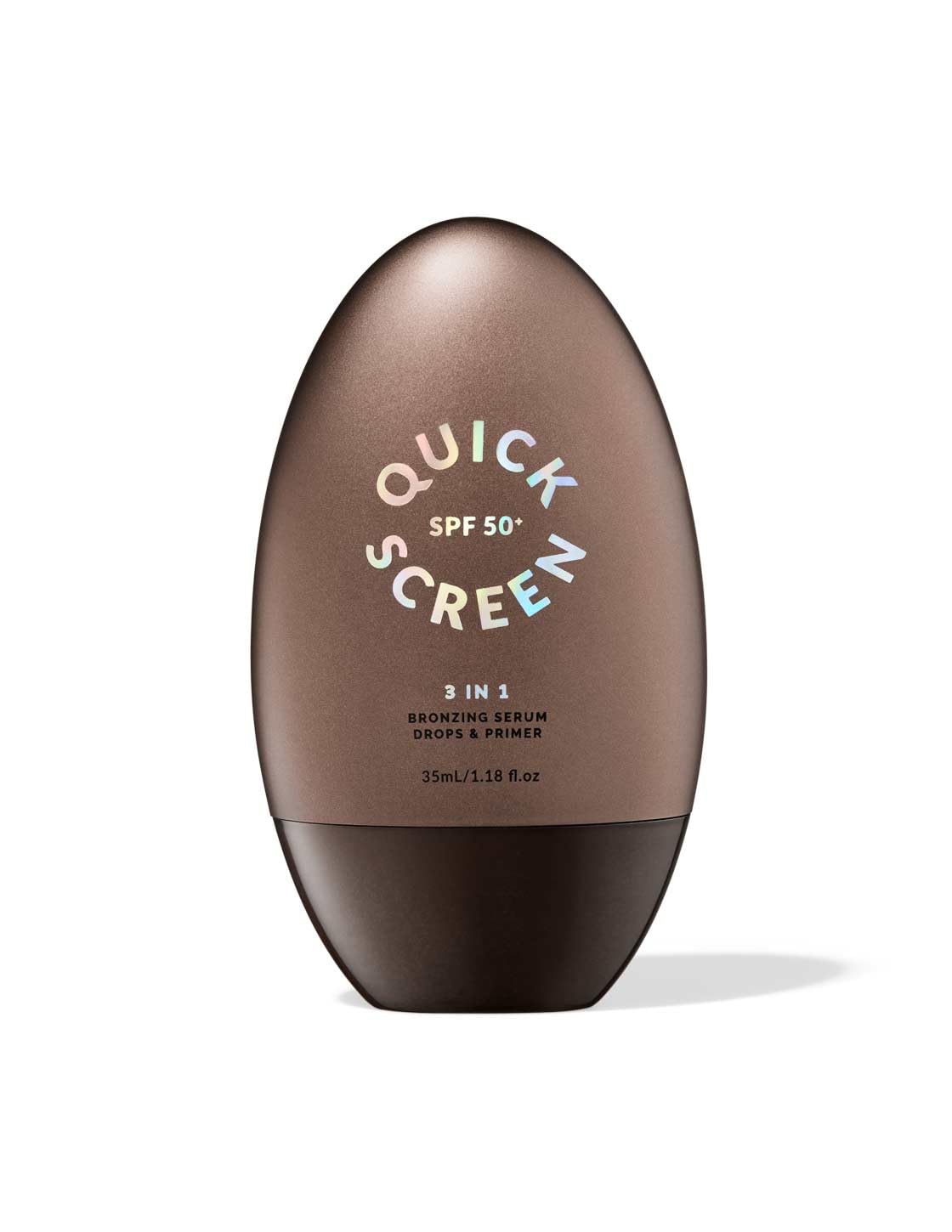 THE QUICK FLICK Bronzing Drops for Face with SPF 50+ Protection - 3-in-1 Liquid Bronzer, Hydrating Serum & Primer for Glowing, Sun-Kissed Skin Beauty & Personal Care The Quick Flick