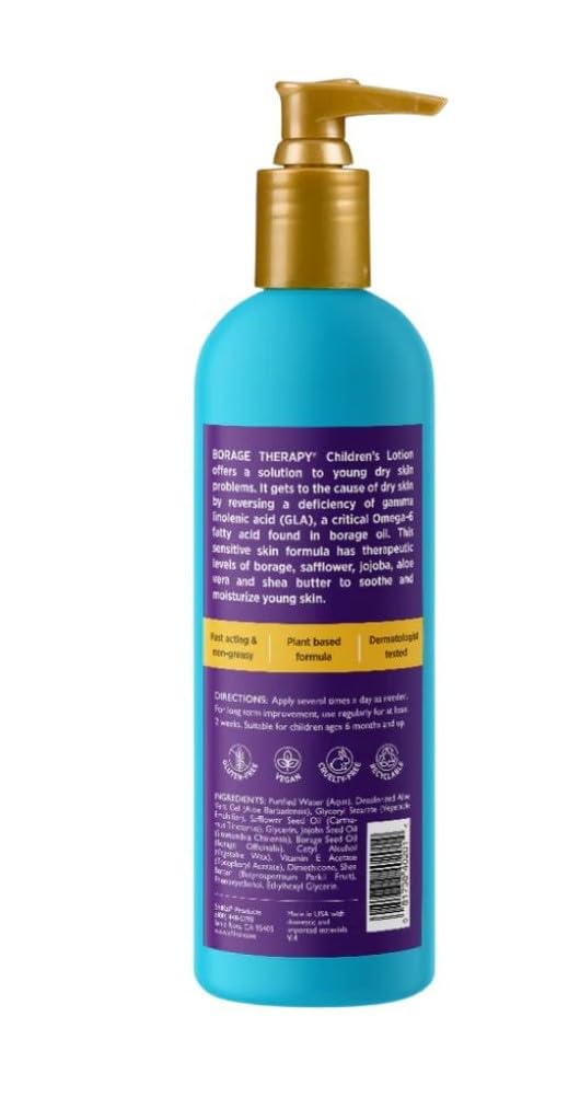 Shikai Borage Dry Skin Therapy Childrens Lotion - 8 Oz, 4 pack Beauty & Personal Care ShiKai