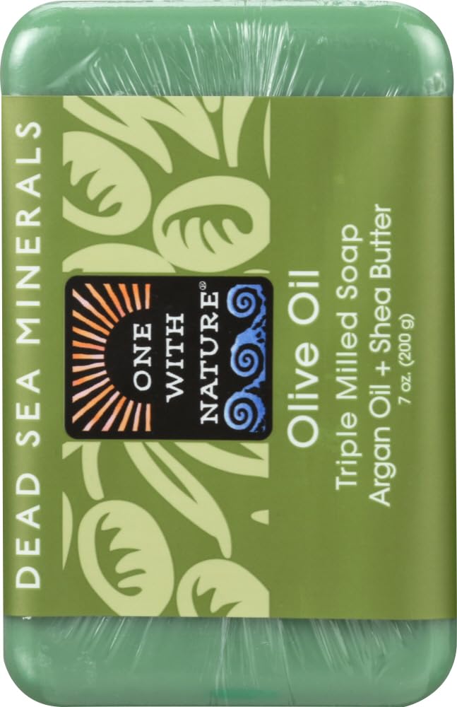 One With Nature Dead Sea Mineral Soap Olive Oil - 7 oz Beauty & Personal Care One With Nature