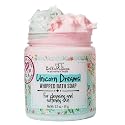 Bella & Bear Unicorn Dreams Whipped Bath Soap - Travel Size 3.2oz mango & pineapple with a hint of vanilla Beauty & Personal Care Bella and Bear