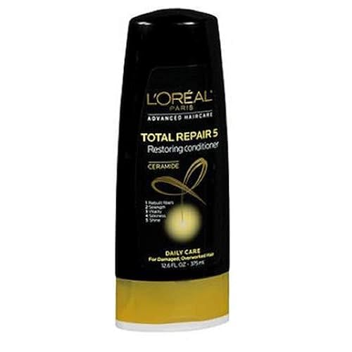 L’Oreal Paris Conditioner Total Repair 5 (Restore) 12.6 Ounce (372ml) (2 Pack) Beauty & Personal Care L'Oreal Paris