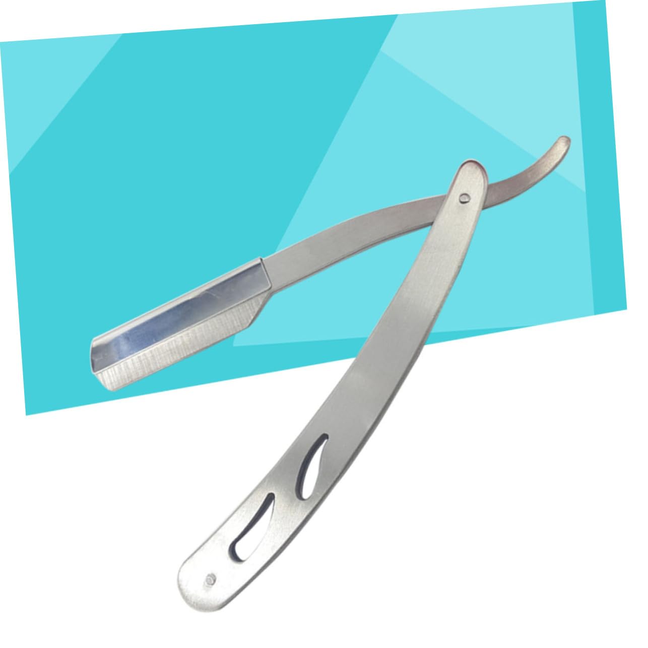 Ipetboom Manual Stainless Steel Shaving Razor for Men Professional Straight Razor for Barbers for Beard Sideburns Hair Unparalleled Glide Less Skin Beauty and Personal Care Ipetboom