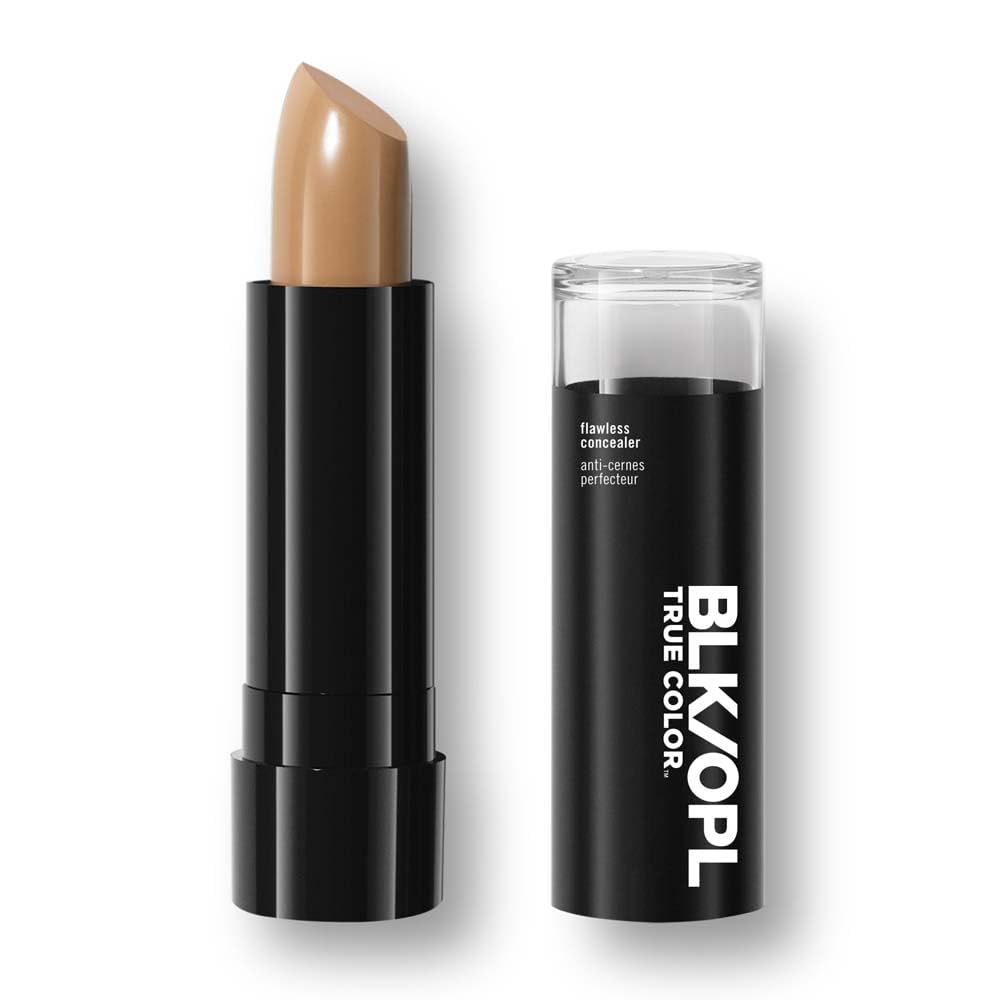 BLK/OPL Flawless Perfecting Concealer, Long-Lasting Face Concealer Stick with Buildable Coverage for Dark Spots, Blemishes & Scars - Creamy Color