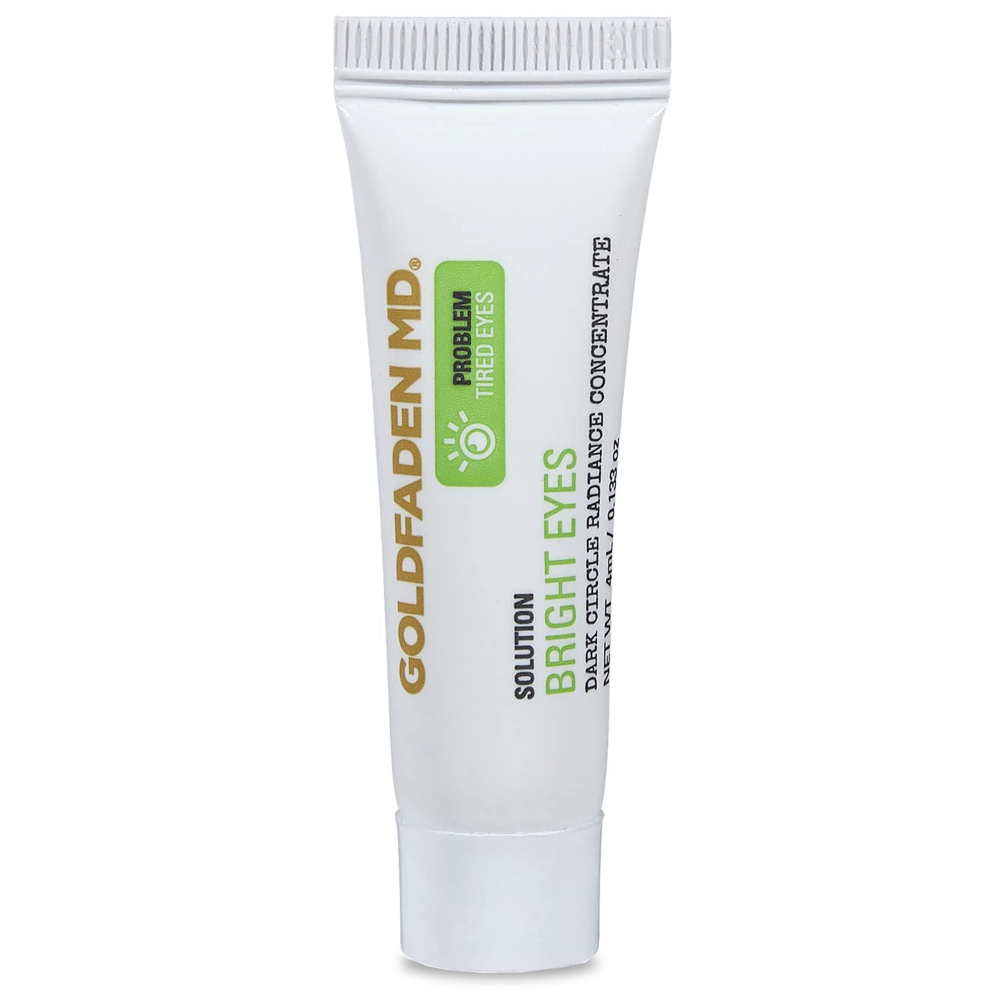 Bright Eyes Dark Circle Concentrate Brightening Eye Cream w/ Soy Peptide, Rice Bran Extract & Arnica | May Reduce Under Eye Darkness, Puffiness & Fine Beauty & Personal Care GOLDFADEN MD
