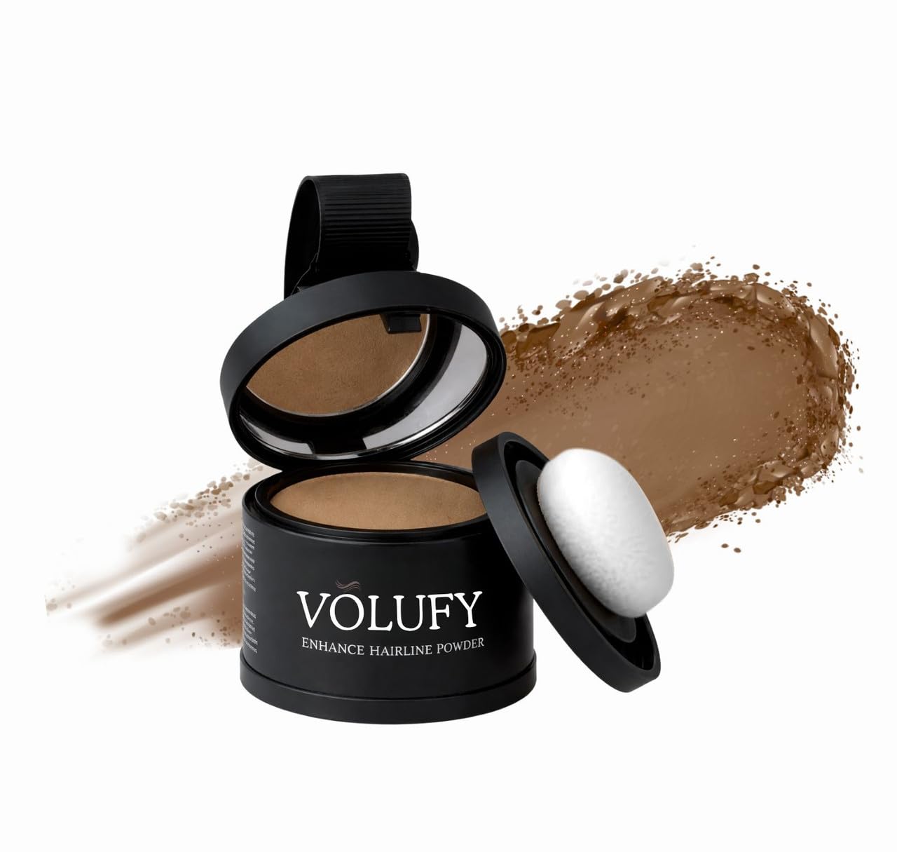 VOLUFY Dark Brown Hairline Powder, Hair Color Root Touch Up Powder Beauty & Personal Care VOLUFY
