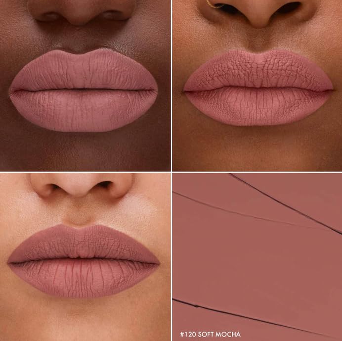 SEPHORA Collection Cream Lip Stain - 120 Soft Mocha (matte pink nude) 0.16 oz. / 5 mL Beauty & Personal Care SEPHORA