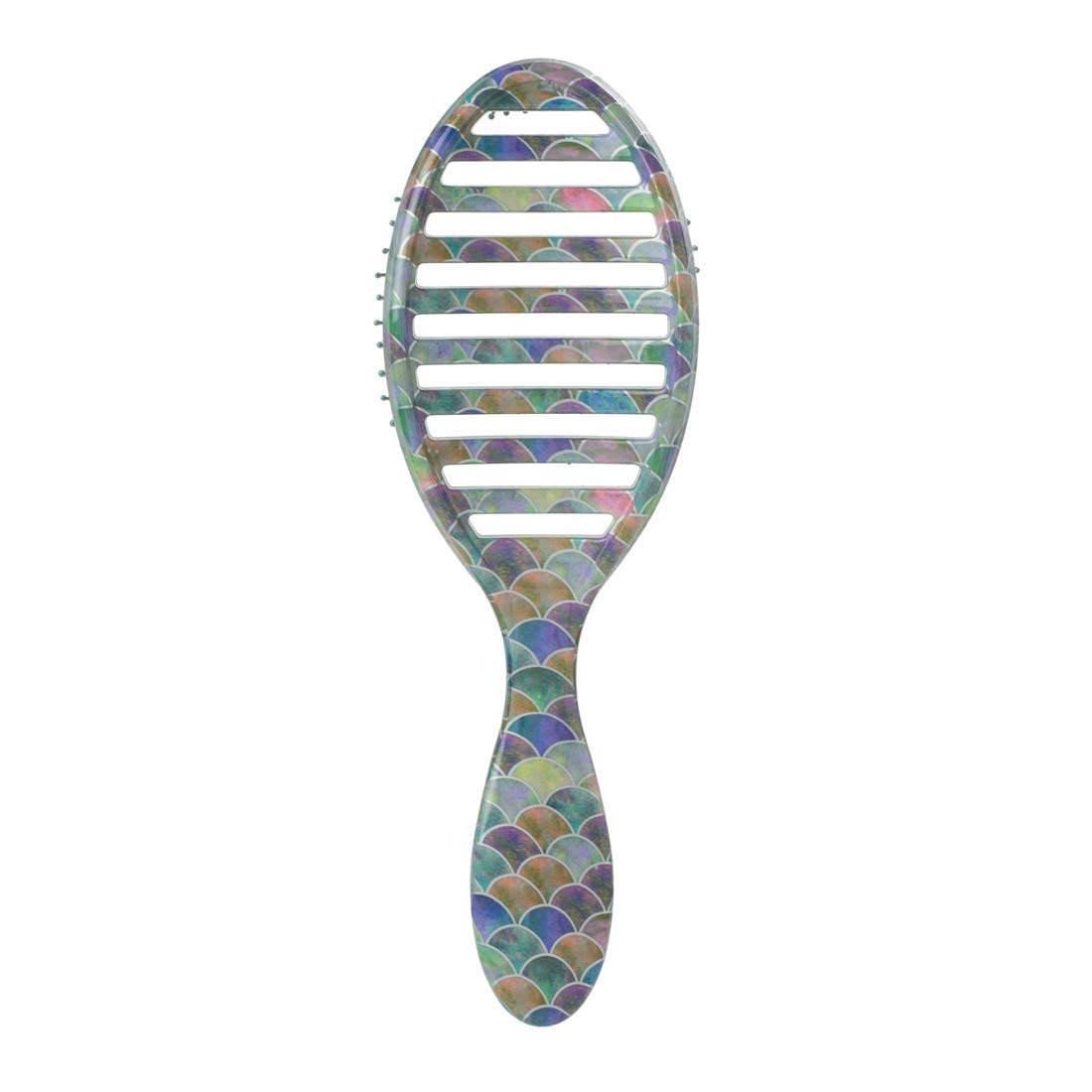 Wet Brush Speed Dry Hair Brush, Mermaid Tail - Vented Design and Ultra Soft HeatFlex Bristles Are Blow Dry Safe With Ergonomic Handle Manages Tangle Beauty & Personal Care Wet Brush