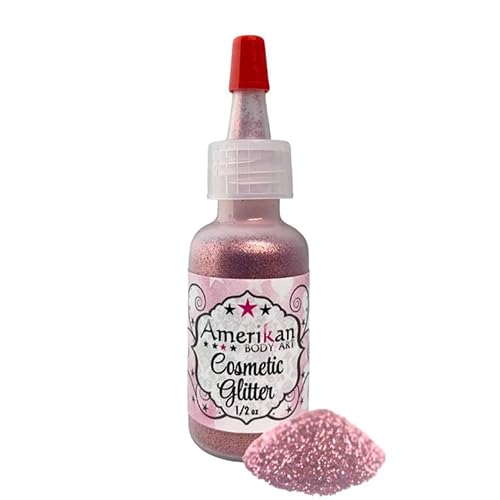 Amerikan Body Art Opaque Glitter - Rose (0.5 oz) Beauty & Personal Care Amerikan Body Art
