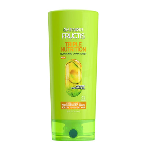 Garnier Fructis Triple Nutrition Conditioner, Dry to Very Dry Hair, 21 fl. oz.
