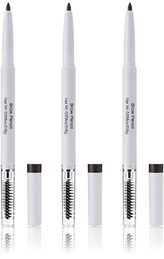 e.l.f. Essential Instant Lift Eyebrow Pencil for Fabulous Eyebrows, Neutral Brown (3 Pack) Beauty & Personal Care e.l.f.