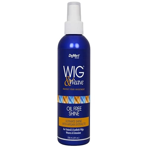 Demert Wig and Weave Oil Free Shine for Natural and Synthetic Hair, 8 Oz, 8 Ounces Beauty & Personal Care Demert